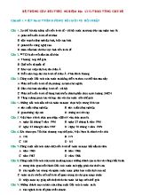 1050 Câu trắc nghiệm Địa lí 12 theo từng chủ đề (Có đáp án)